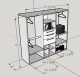 Penguin Closet - customize to your needs