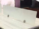 Cluster of L shape benching cubicles  60" by 60"  by dfs designs - Price shown is for all 4.