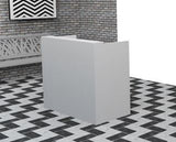 Salon  standing desk with center draw - by DFS Designs
