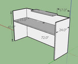 Club reception desk
