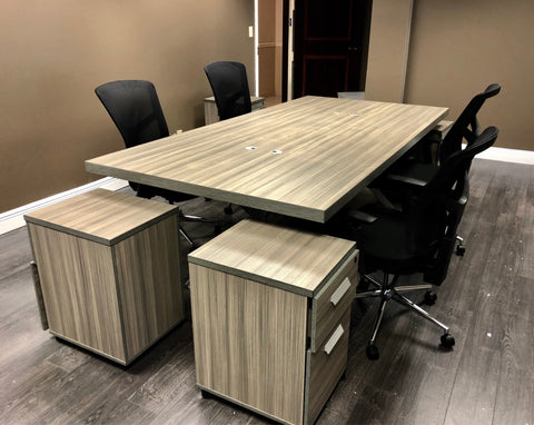 Elm benching workstations 96 by 48 table only