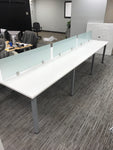 Star office benching cubicles for office environments.