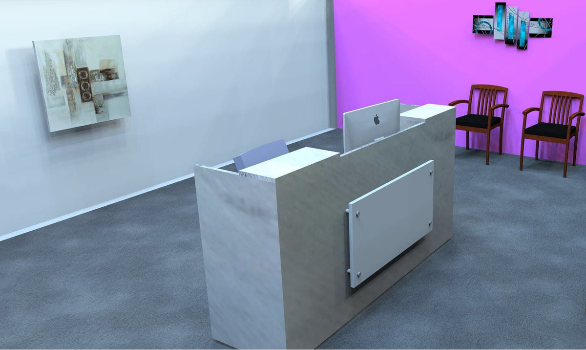 Bow reception desk by Dfs designs – DFS Designs