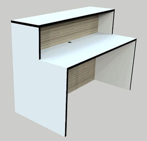 Dfs designs - Dj Reception desk Custom reception desk from 3 to 6 feet wide